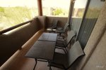 Seating on the patio 